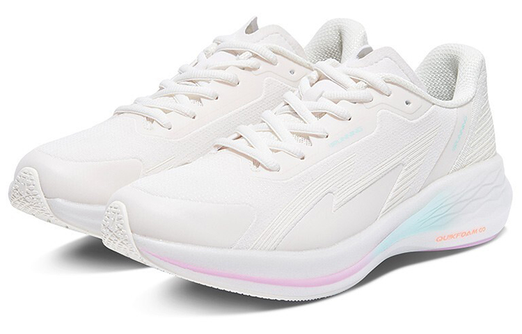 361° Flying Wing Running Shoes Women’s Low Top White/Cyan
