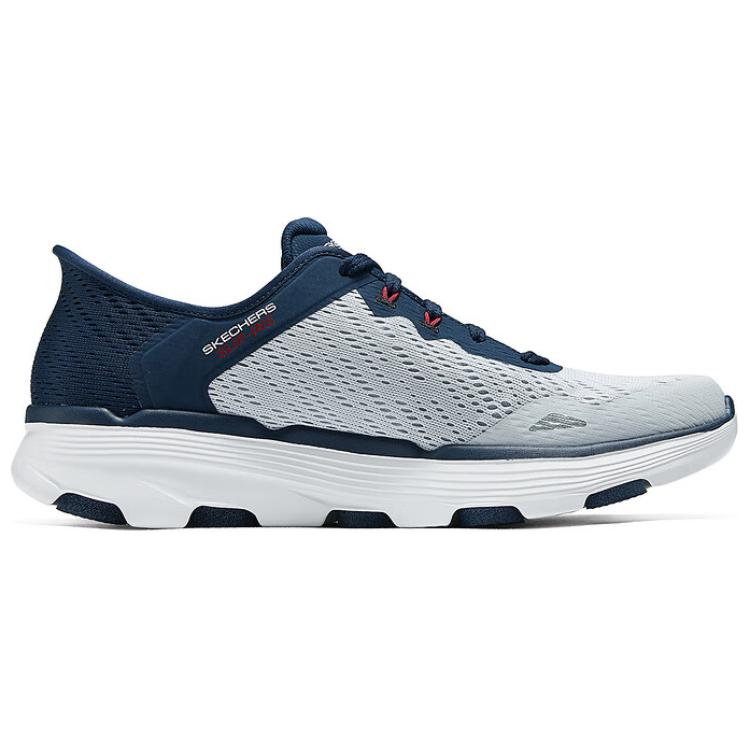 Skechers MEN’S GO Breathable Low top Running Shoes Men’s Blue White