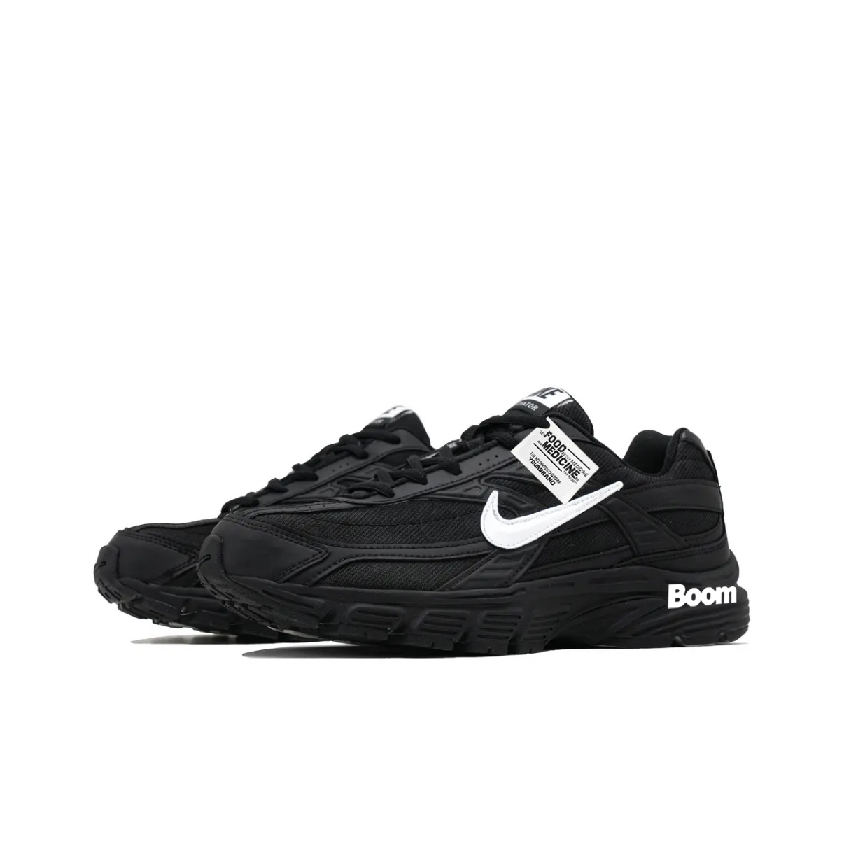 Nike Initiator Fabric Cushioning Abrasion Resistant Support Low top Rubber Casual City Commuting Running Shoes Unisex