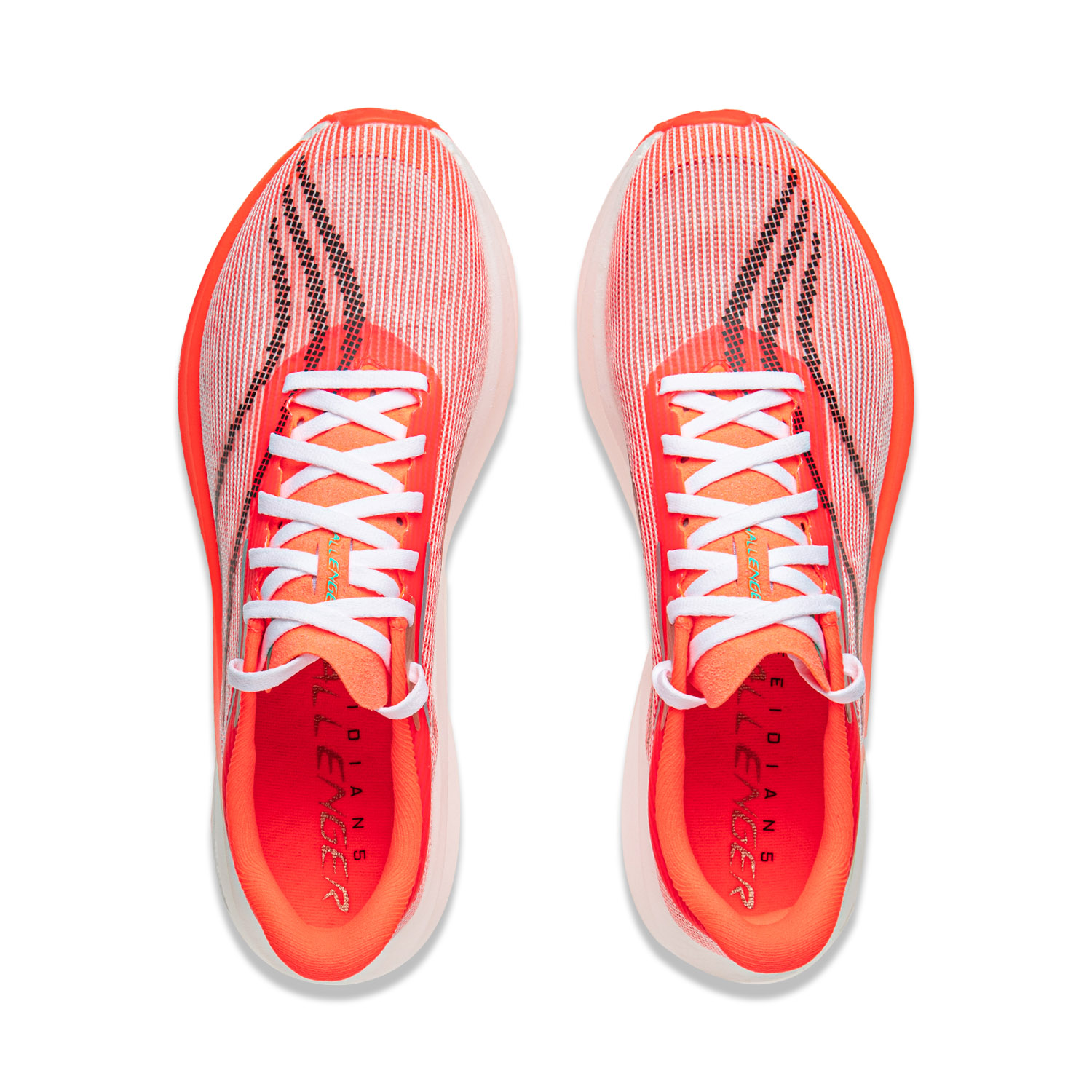 Li Ning Feidian 5 Challenger Low top Carbon Plate Physical Fitness Test & Exam Running Shoes Women’s Red
