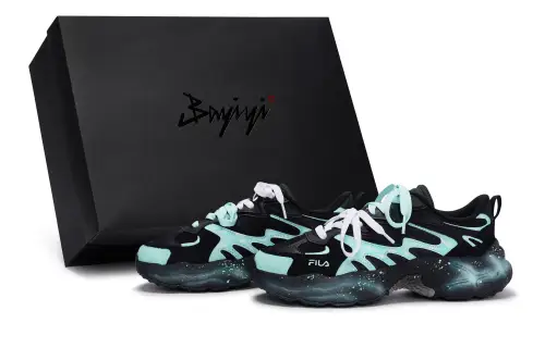FILA Fern2 811 Manufacturing, Tiffany Wave, Special Shoe Box Slip Resistant Abrasion Resistant