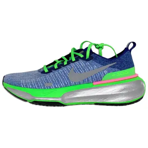 Nike Invincible 3 Soft And Comfortable Slip Resistant Abrasion Resistant Low top Running Shoes Men's Blue