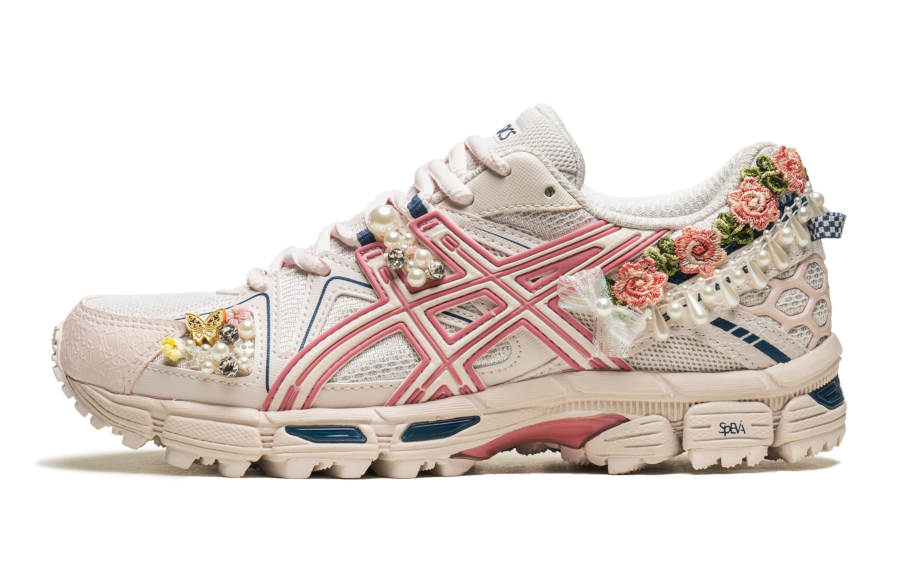 Asics Gel Kahana 8 Cushioning Slip Resistant Trail Running Shoes Women's Brown Pink
