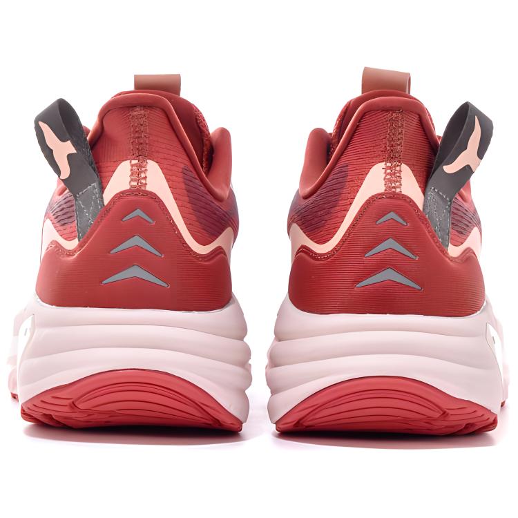 JNDO Cushioning Breathable Low top Running Shoes Unisex Volcano Red