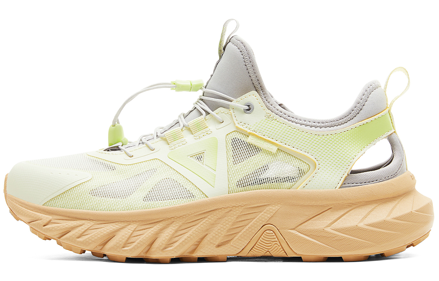 PEAK Cushioning Rebound Abrasion Resistant Breathable Slip Resistant Low top Running Shoes Women’s Tea Green