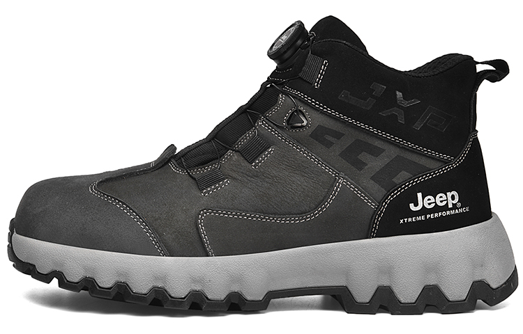 Jeep Non Slip And Waterproof Short Outdoor Boots Men's Black