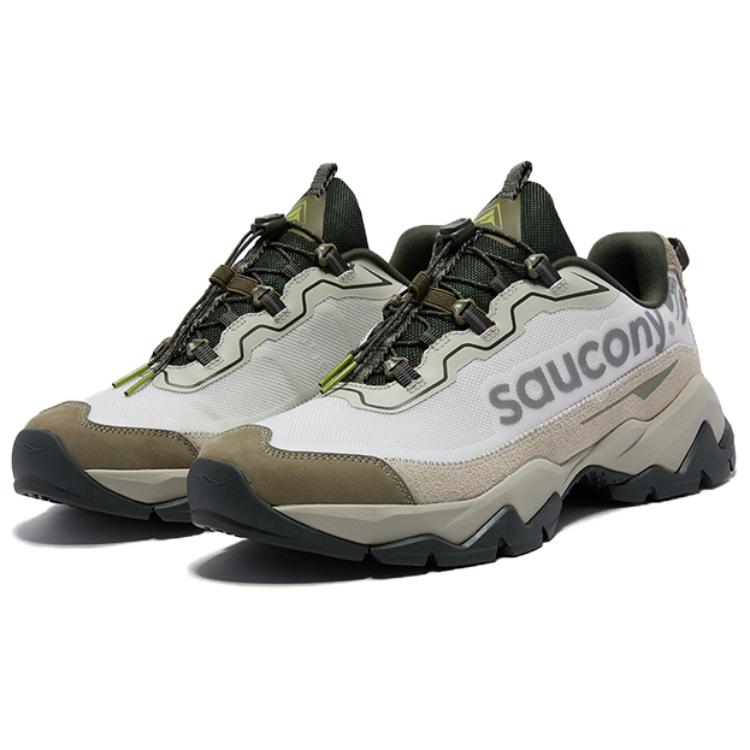 Saucony CANYON WLK Casual Running Shoes Unisex Gray Brown