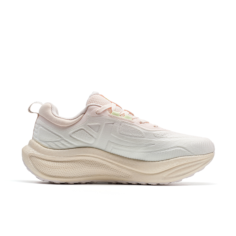 XTEP Cushioning, Wear Resistant Low top Running Shoes Women’s Pink White