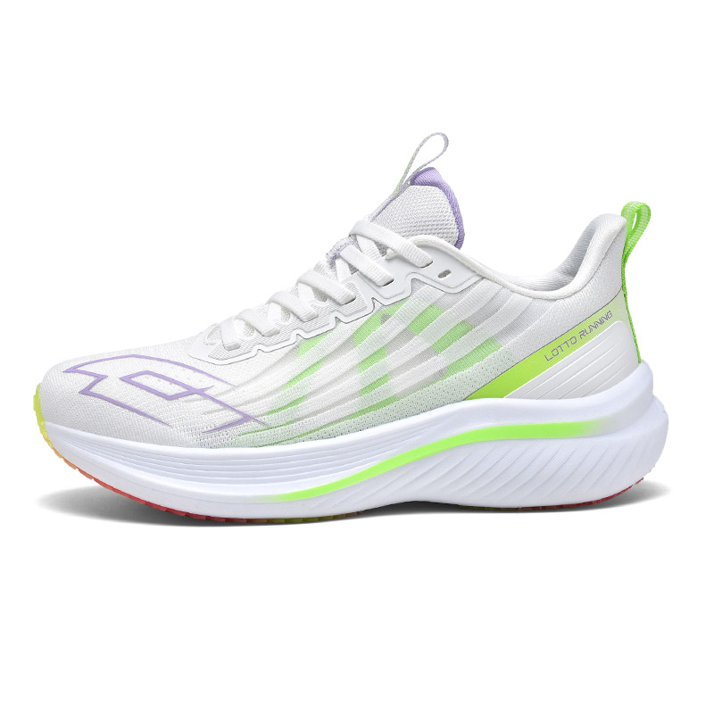 LOTTO Running Shoes Women’s Low Top White/Grass Green