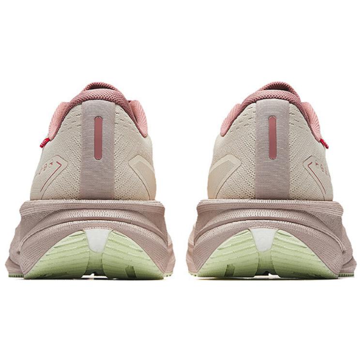 Anta Cushioning Abrasion Resistant Rebound Low top Casual Running Shoes Women’s Beige Pink