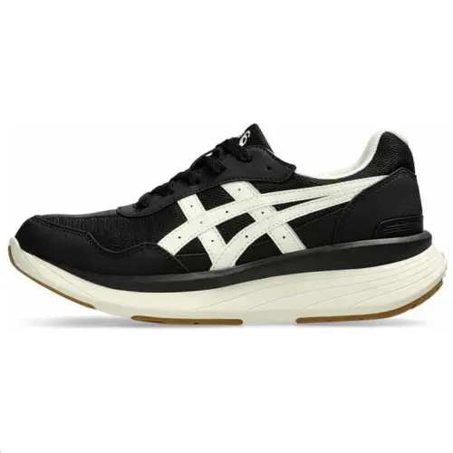 Asics Low top Casual Running Shoes Women's Black White