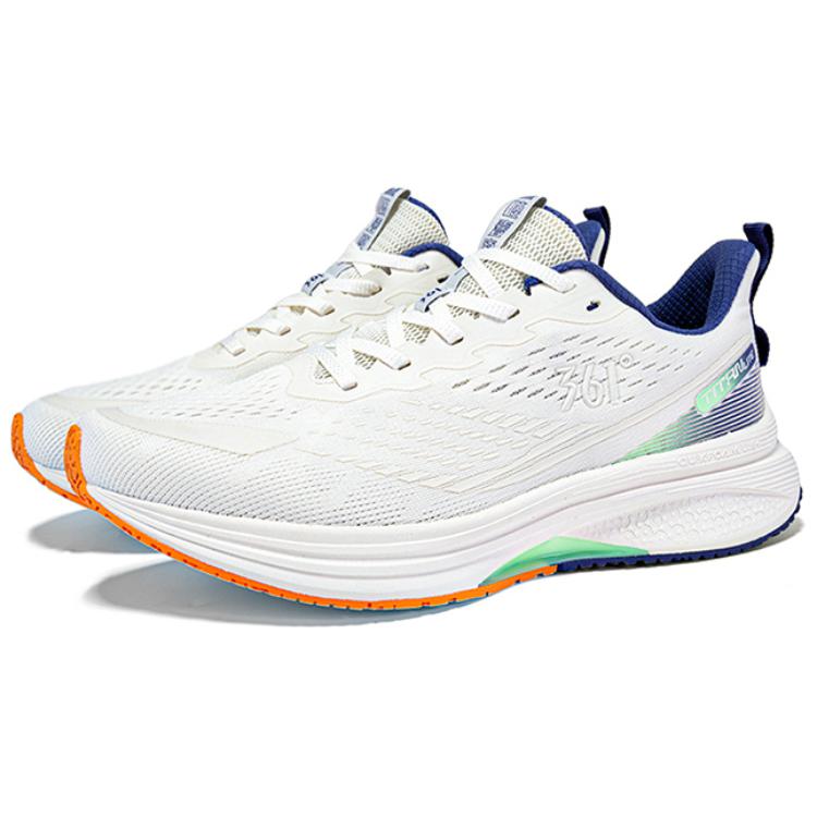 361° Titan Lite Slip Resistant Abrasion Resistant Low top Running Shoes Men’s White Blue
