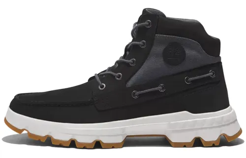 Timberland Chukka Crew Outdoor Boots Black Gray