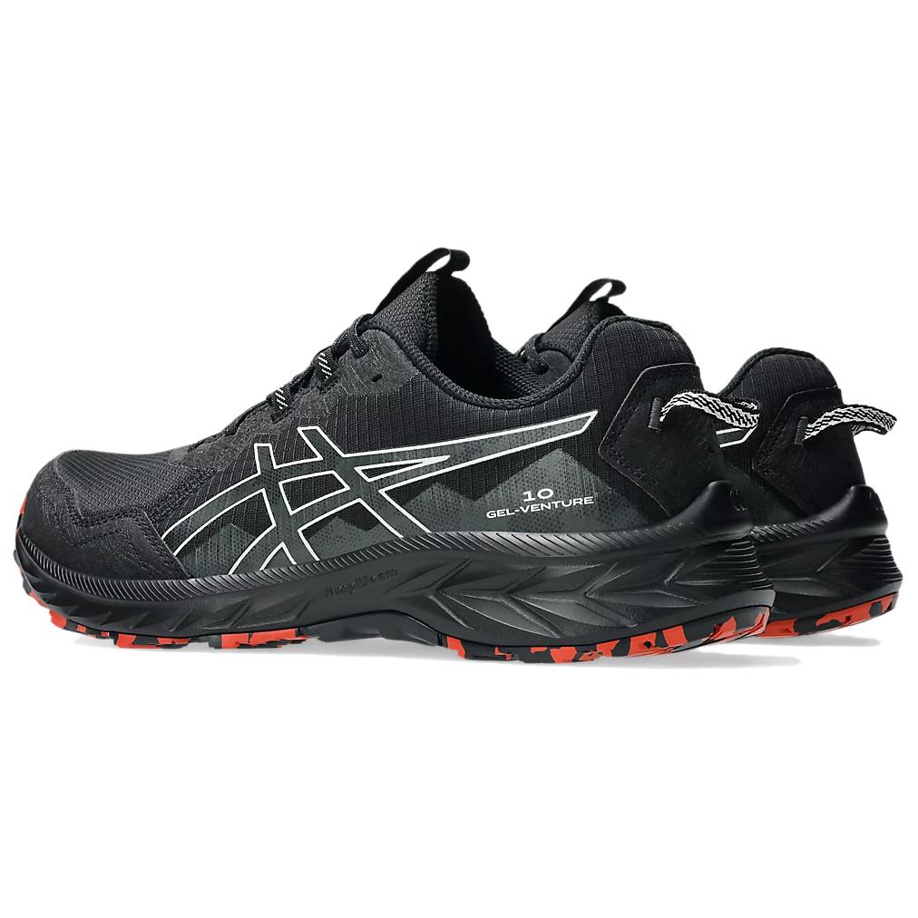 ASICS GEL VENTURE 10 Abrasion Resistant Abrasion Resistant Low top Running Shoes Men’s Black Gray