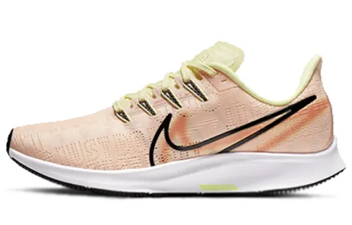 Nike Pegasus 36 comfortable sports fabric shock-absorbing non-slip breathable support low-top running shoes women's pink
