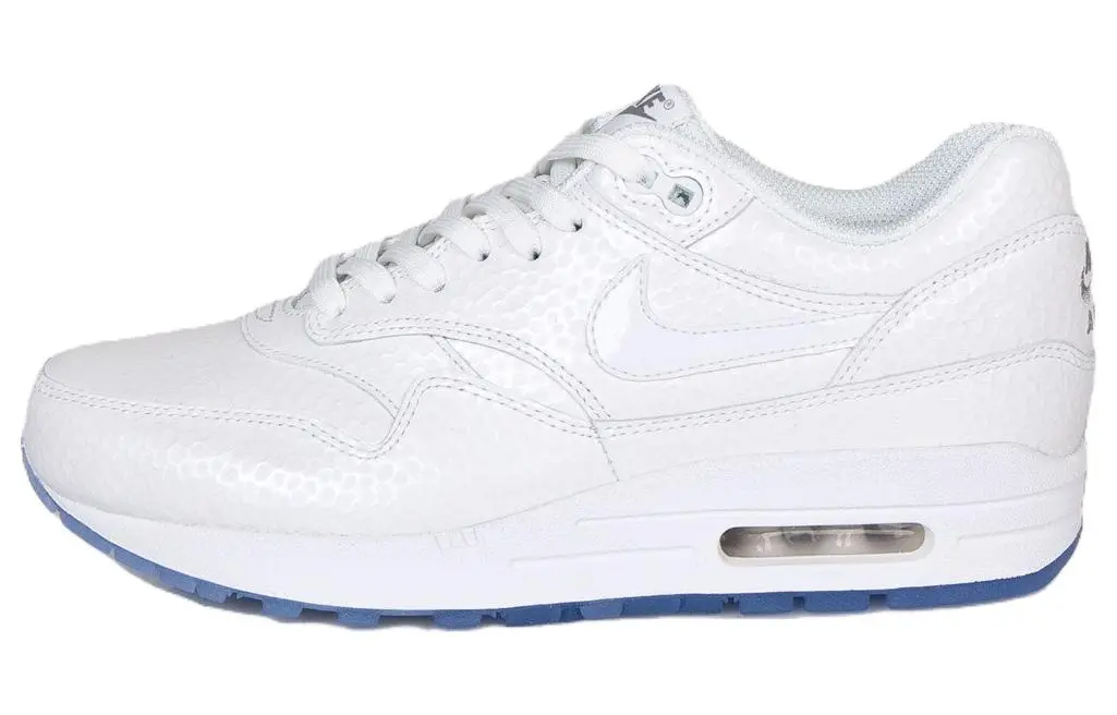 Nike Air Max 1 Cushioning Low top Running Shoes Unisex White