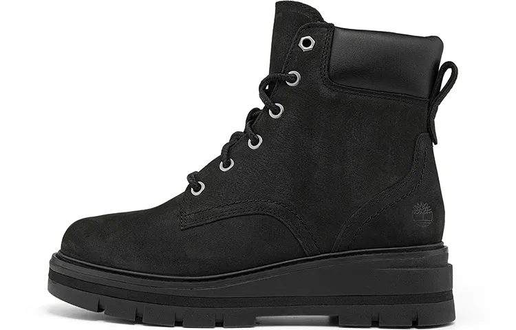 Timberland Cheyenne Valley Mid Wide Fit Boot 'Black Nubuck' Women's