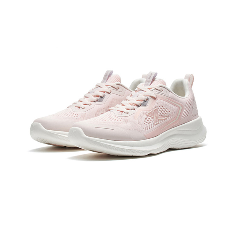 XTEP Slip Resistant Abrasion Resistant Slip Resistant Abrasion Resistant Low top Casual Running Shoes Women’s Pink
