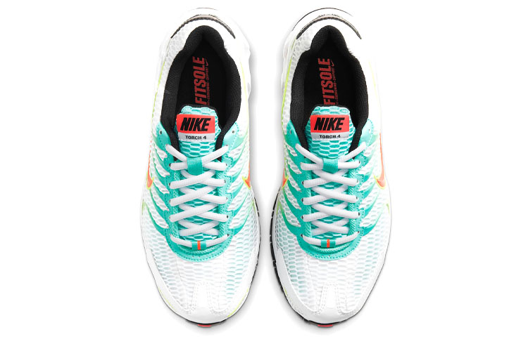 Nike Air Max Torch 4 ‘White Volt Laser Crimson’ Women’s