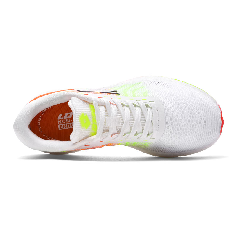 LOTTO Cushioning Support Lightweight Cushioning Support Lightweight Low top Running Shoes Women’s White/Neon Orange