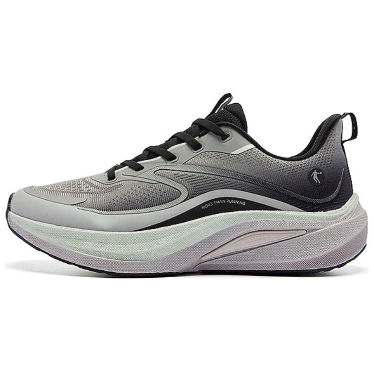 QIAODAN Infinity 7.0 Slip Resistant Cushioning Breathable Low top Casual Running Shoes Women’s Gray Black