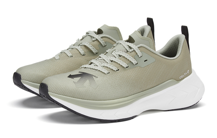 DESCENTE RUNNING Breathable Rebound Breathable And Resilient Low top Running Shoes Women’s Light Khaki