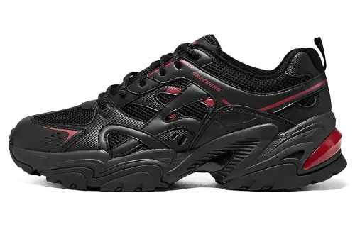 Skechers Stamina V2 'Black Red'