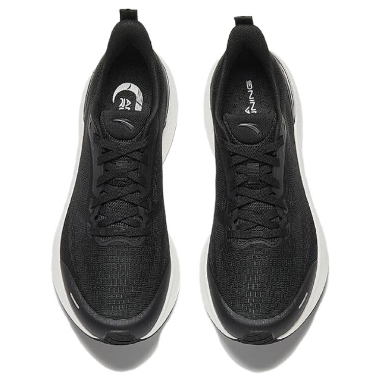 Anta Hydrogen Run 7 Low top Casual Running Shoes Men’s Black White