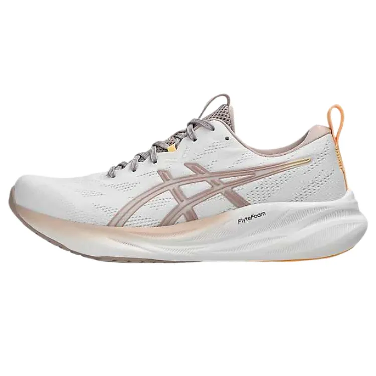 Asics GEL PULSE 16 Cushioning Low top Running Shoes Women's White Gray