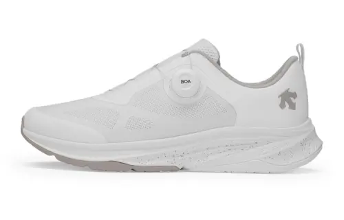DESCENTE RUNNING Cushioning Rebound Cushioning Rebound Low top Casual Running Shoes Men's White