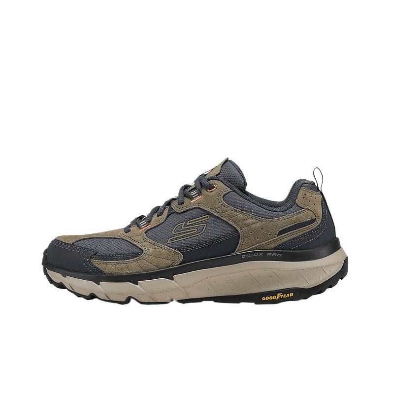 Skechers D’Lux Pro Abrasion Resistant, Breathable, Lightweight Low top Outdoor Shoes Men’s Taupe