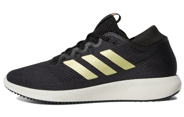 Adidas Edge Fle Fabric Breathable Low top Running Shoes Women's Black