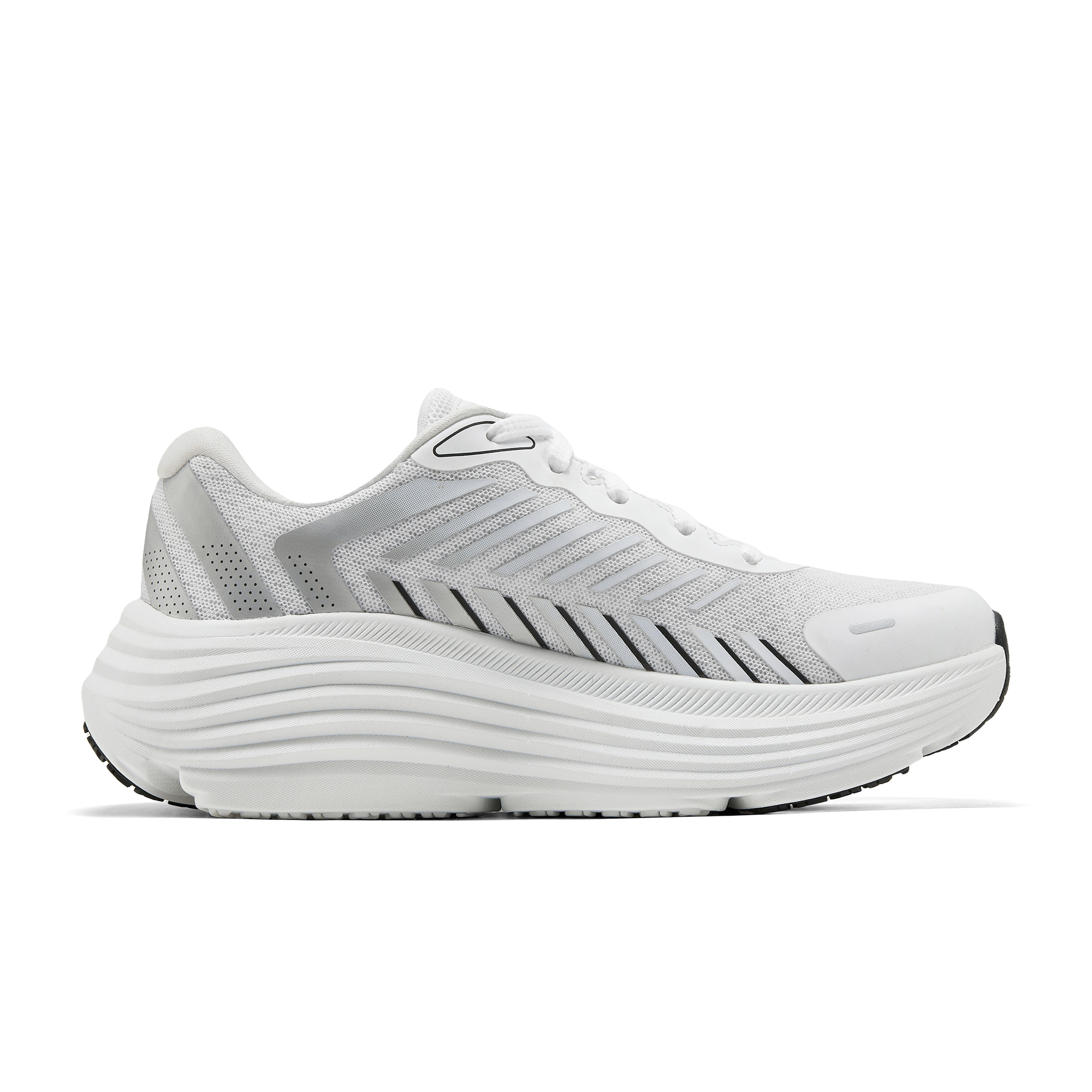 Skechers Women’s GO Fabric Cushioning, Wear Resistant Low top Running Shoes Women’s White Black