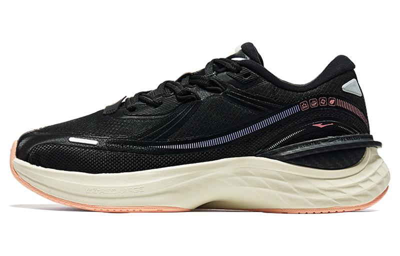 Erke Slip Resistant Abrasion Resistant Low top Running Shoes Women’s Black