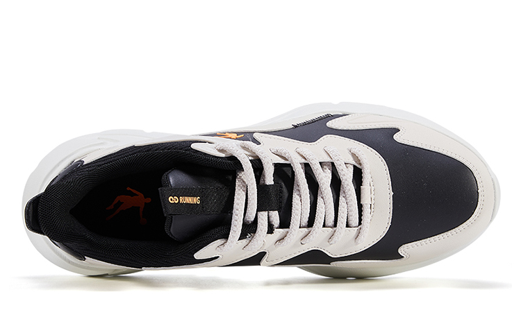 QIAODAN Versatile Slip Resistant Abrasion Resistant Slip Resistant Abrasion Resistant Low top Running Shoes Men’s