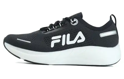 FILA Rimba Pu Abrasion Resistant Low top Casual Running Shoes Men's Black