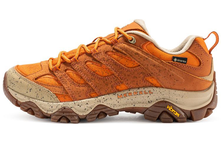 MERRELL MOAB 3 Cushioning Abrasion Resistant Waterproof And Breathable Low top Outdoor Shoes Unisex Orange