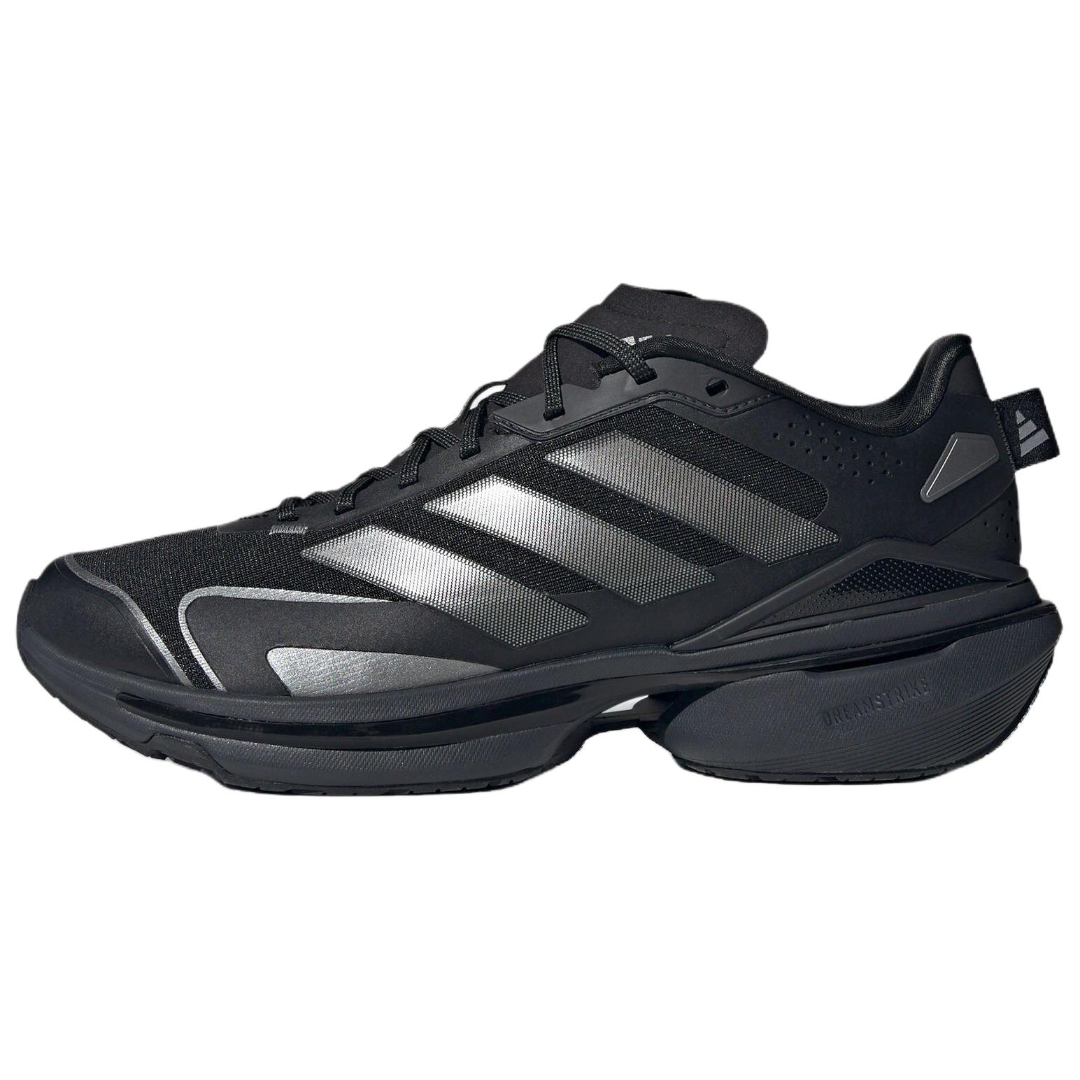 Adidas MTS Textile, Synthetic Leather Low top Casual Running Shoes Unisex Black
