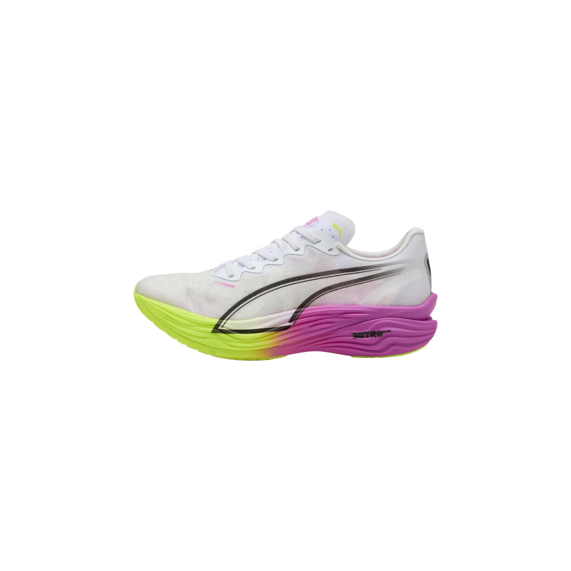 PUMA Deviate Nitro Elite 3 White Pure Magenta