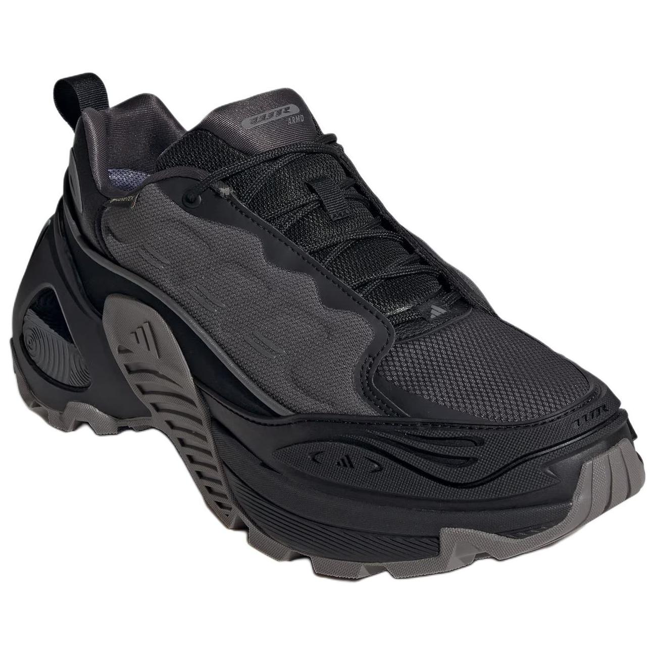 Adidas Wonder Runner Fabric Slip Resistant Abrasion Resistant Low top Running Shoes Unisex Black Gray