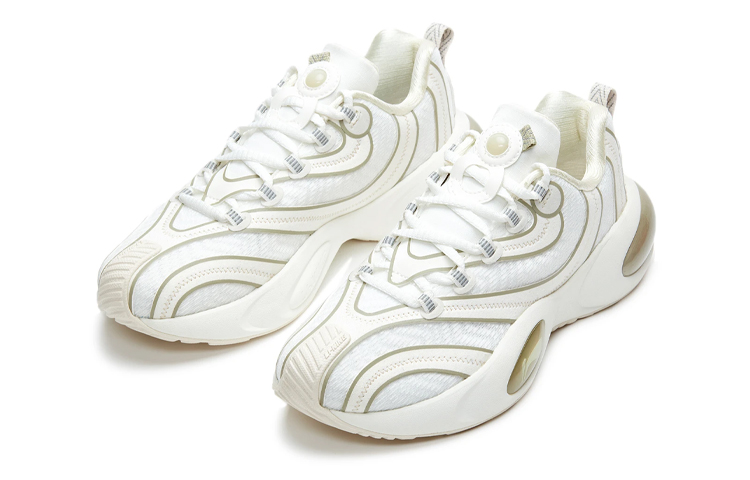 Li Ning V8 Low top Running Shoes Women’s Ecru