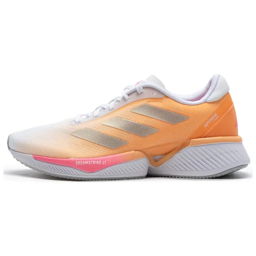 Adidas Supernova Eterno Anti-Slip Wear-Resistant Breathable Lightweight Low-Top Running Shoes Women's Orange