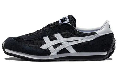 Onitsuka Tiger Edr 78 Cushioning Slip Resistant Abrasion Resistant Low top Running Shoes Unisex Black White