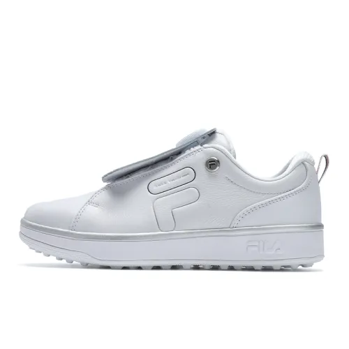 FILA Performance Abrasion Resistant Low top Golf Shoes Women's White