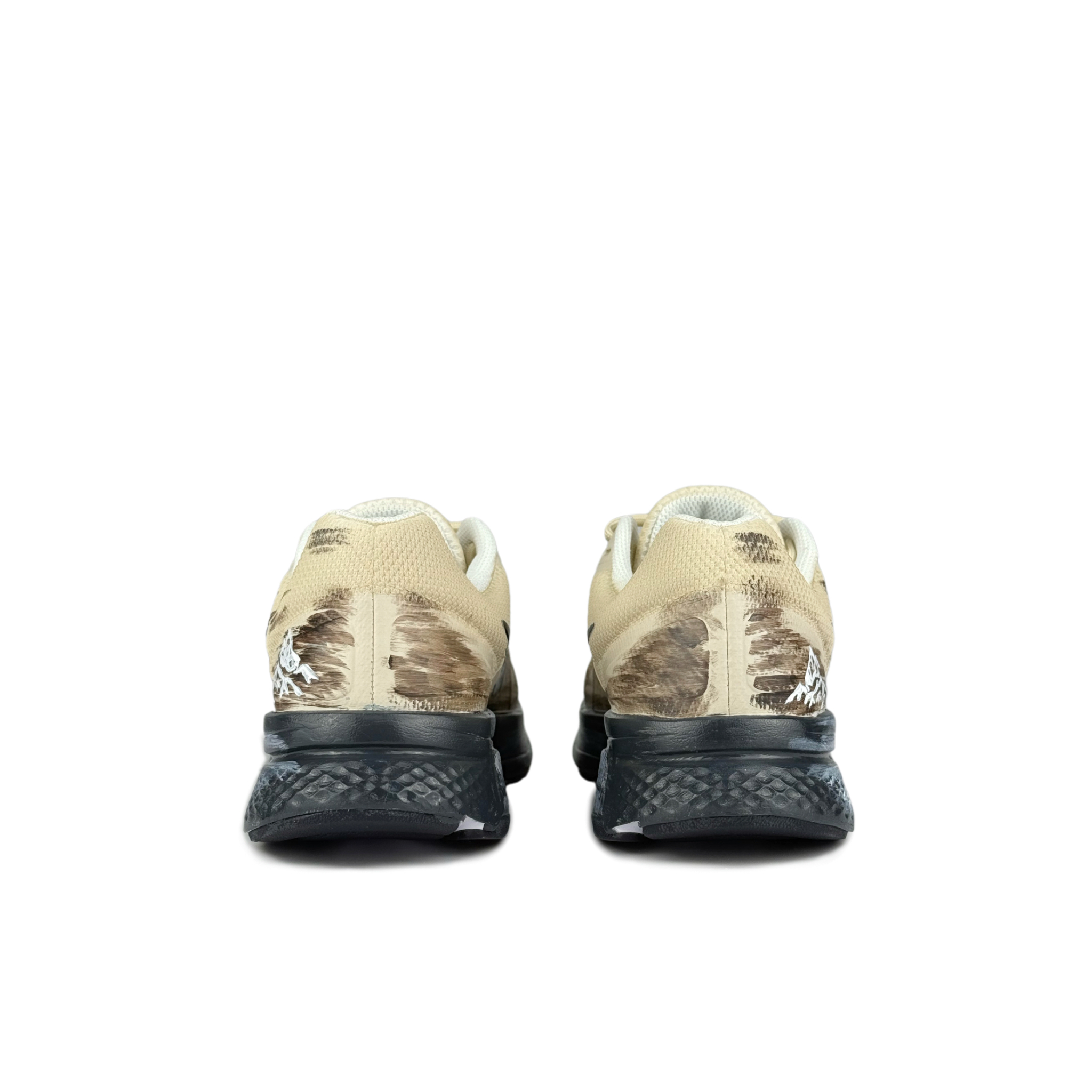 Nike Fabric Abrasion Resistant Slip Resistant Low top Rubber Casual Training Running Shoes Men’s Brown