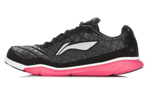 Li Ning Running Shoes Women's Low Top Black/Purple Red