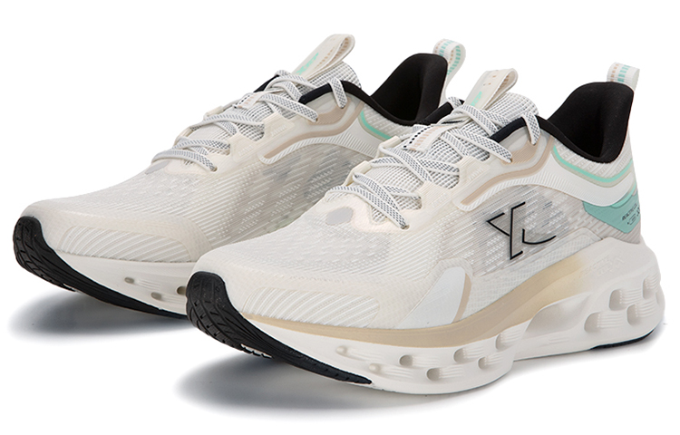 XTEP Cushioning Spin 10.0 Running Shoes Men’s Low Top White Green