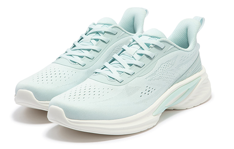 361° Cushioning Slip Resistant Abrasion Resistant Breathable Low top Running Shoes Men’s Sheer Blue
