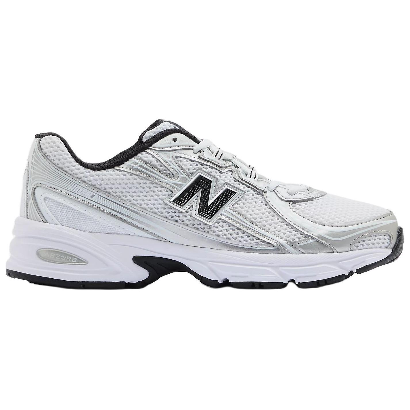 740 New Balancev2 ‘White Silver Metallic Black’