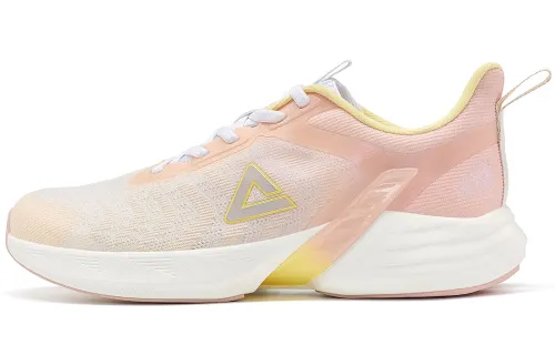 PEAK Hyperfuse Slip Resistant Abrasion Resistant Low top Running Shoes Women's Desert Pink
